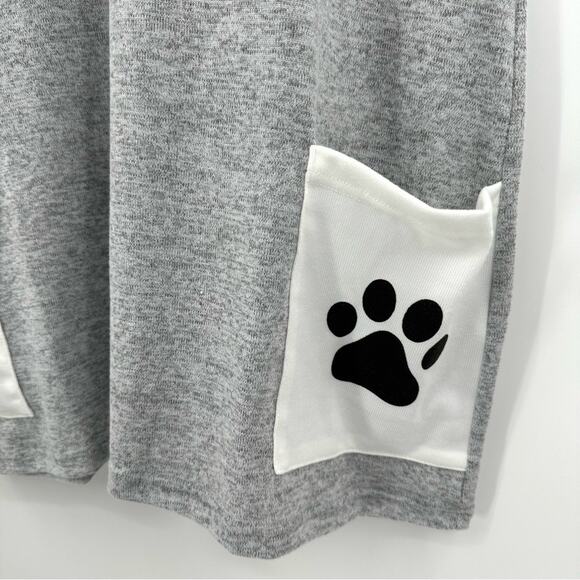 Dog Mom by Novept Shirt Dress Tunic Top with Pockets Size M - Picture 4 of 7